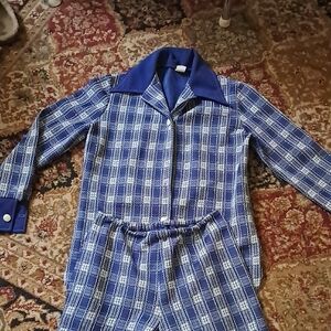 Vintage Polyester Pant Suit